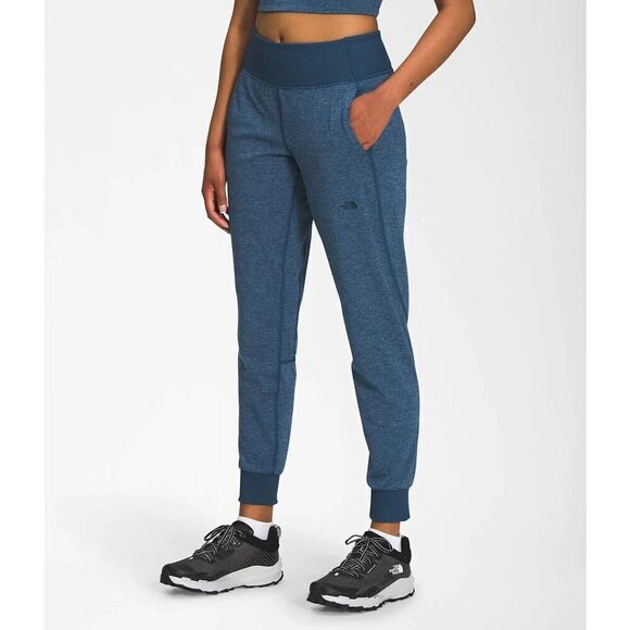 NEW The North Face Pants in heather blue track pants sky dune SPF 40+ - Picture 7 of 11